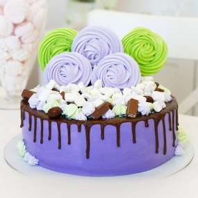 Торт "Все фиолетово"