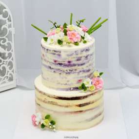 Торт "Нежность цветов"