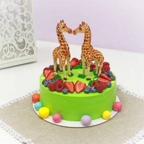 Торт "Жирафы"