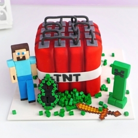 Торт "Minecraft", 3 кг