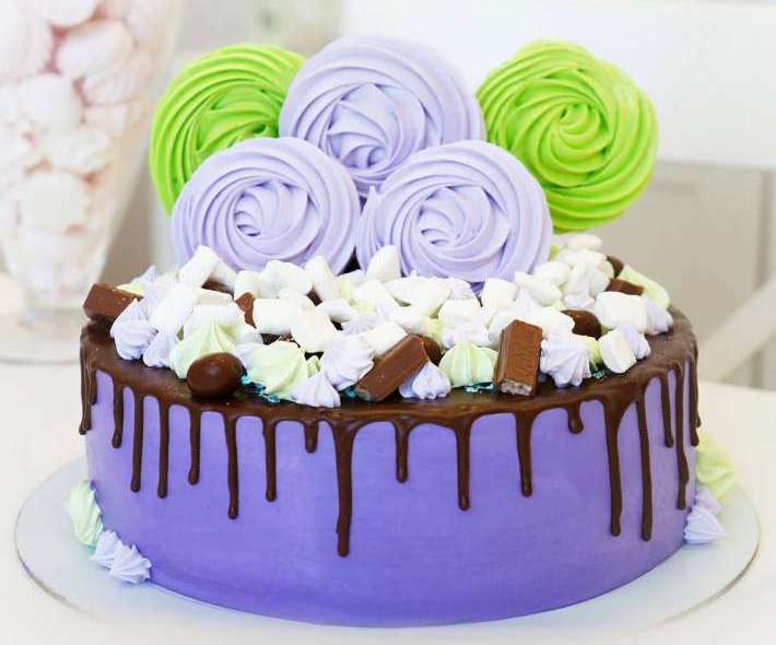 Торт "Все фиолетово"