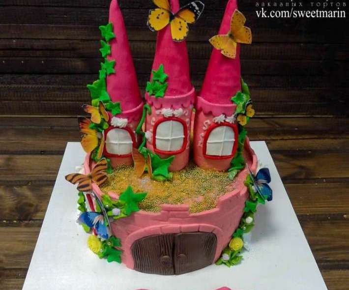 Торт "Волшебный замок"