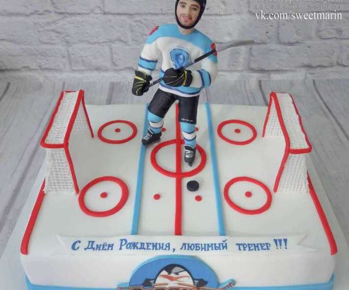 Торт "Для хоккеиста"