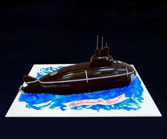 Торт "Подводная лодка"