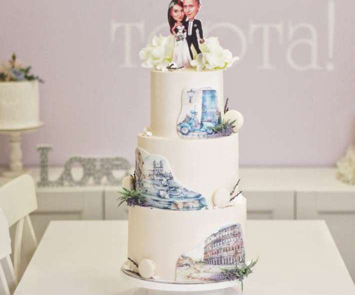 Торт "Итальянская свадьба"