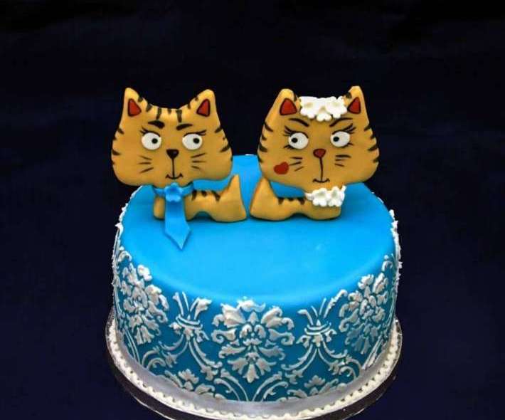Торт "Оригинальные коты"