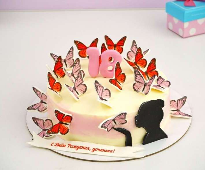 Торт "Бабочки"
