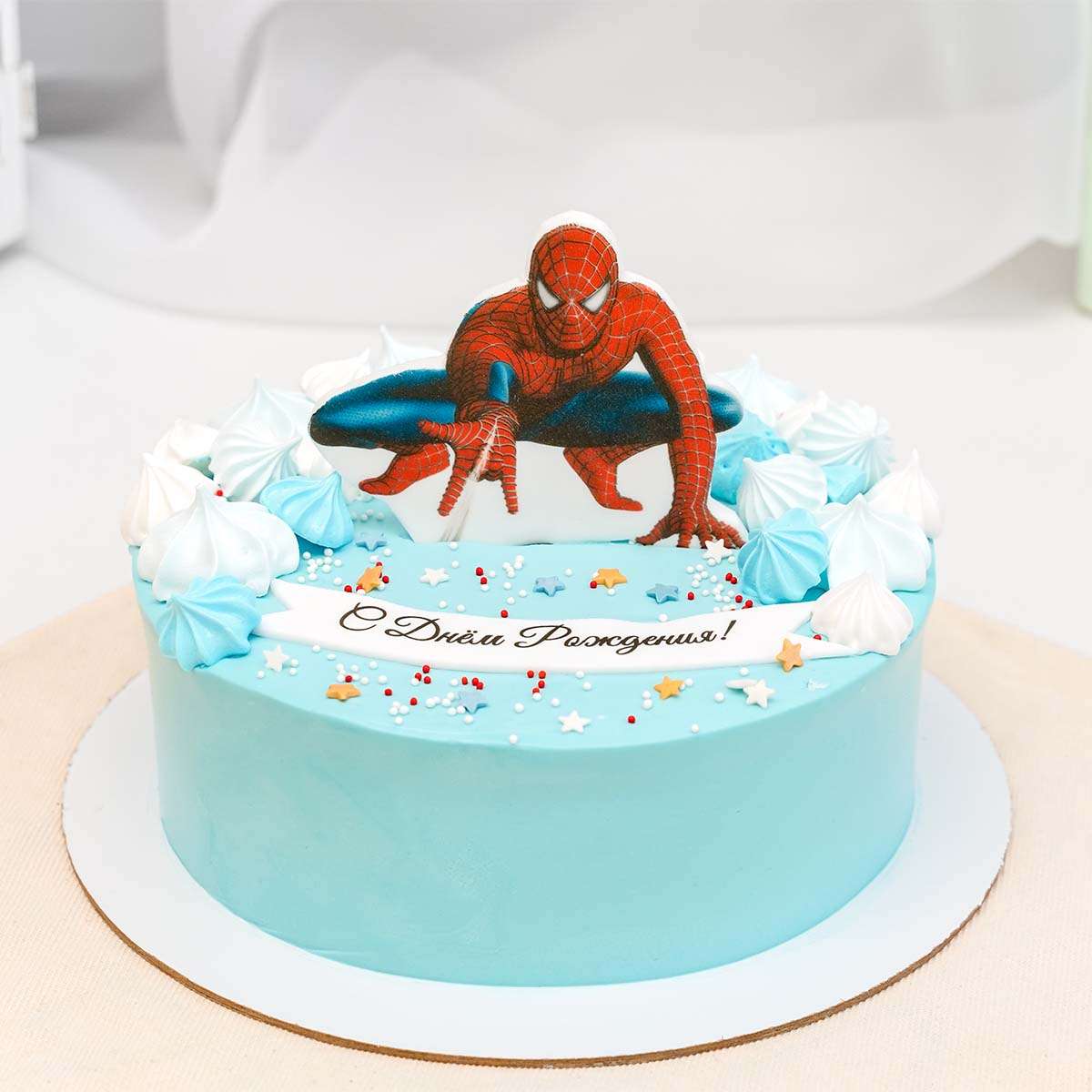 Торт "Супергерой Человек-паук"
